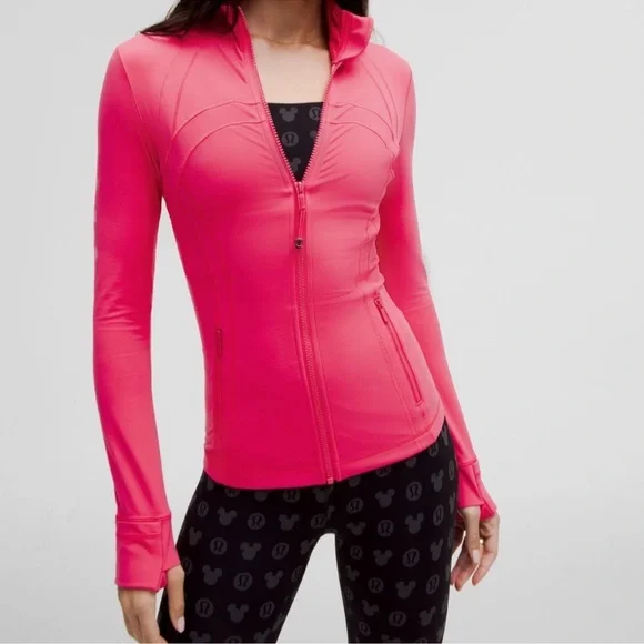 Disney x Lululemon Define Jacket Nulu Lipgloss Pink NWT Size 8 - Picture 9 of 11